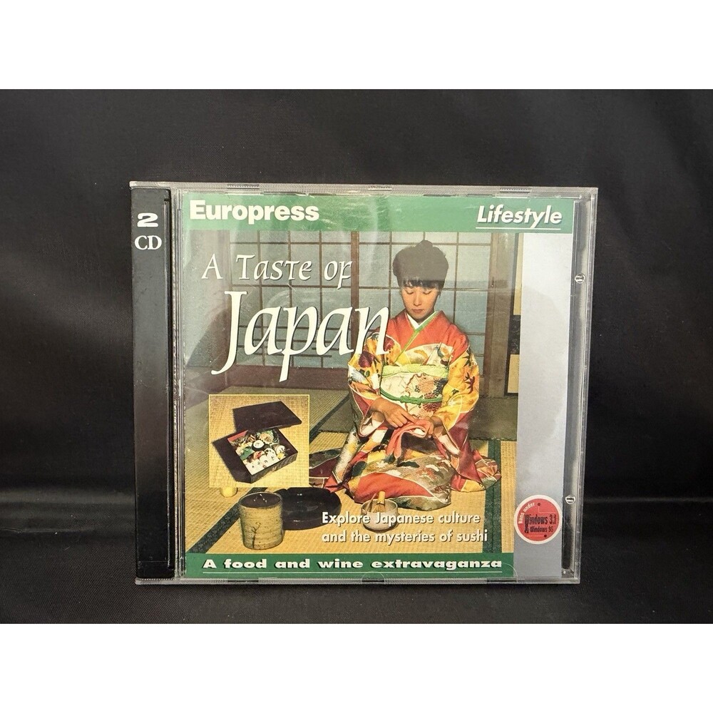 Vintage 2-CD "A Taste of Japan" by Europress Lifestyle
